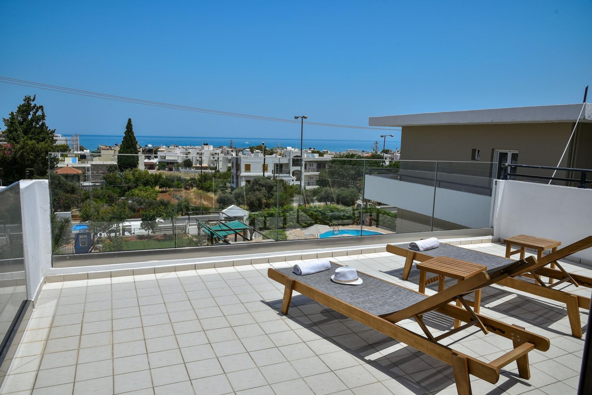 Iraklis Apartments Stalida 外观 照片